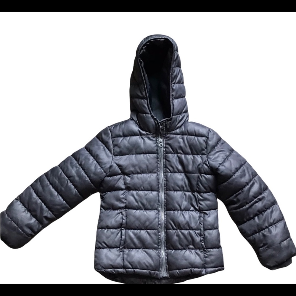 Navy blue old navy girls winter jacket. Size 6/7